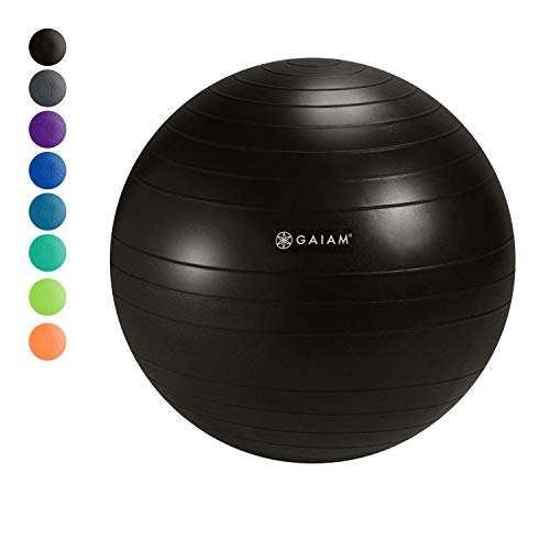 Gaiam Classic Balance Ball Chair Ball Extra 52cm Balance Ball for