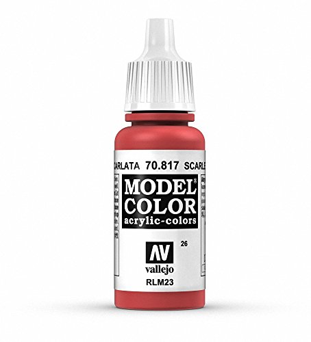 Vallejo Scarlet Paint, 17ml