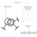 Wallniture Sporta Baseball Bat and Ball Holder Wall Mounted Organization and Storage Rack Set of 3 Metal Black