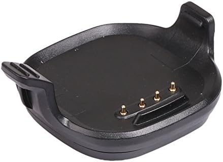 Amztek Charging Data Sync Clip Cradle Adapter for Garmin Forerunner 10 &amp; 15 GPS Watch, 2.1 Screen Size Only