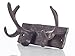 Comfify Vintage Cast Iron Deer Antlers Wall Hooks Antique Finish Metal Clothes Hanger Rack w/Hooks | Includes Screws and Anchors | in Rust Brown | (Antlers Hook CA-1507-24)