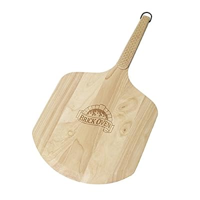 Brick Oven Ceramic Wood Pizza Peel (14-Inch)