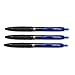 Uni-Ball 307, 0.7mm Medium Point Gel Pens 3 Pack Blue Colored Pens, Pens Fine Point, Smooth Writing, Pens Bulk for Office Supplies, Uni-Ball Sells Gel Pens, Ballpoint Pens, and Ink Pens