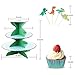 HAPYCITY 164 Pieces Dinosaur Party Supplies Set Serves 16 for Kids Birthday Theme Party Baby Shower School Party Daily Dinner
