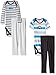 Gerber Baby Boys' 4-Piece Bodysuit and Pant Set, car, 0-3 Months
