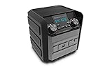 ION Audio Tailgater Express | Compact Water-Resistant Wireless Speaker System with AM/FM Radio & USB Charge Port (20W)