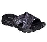 Skechers On The Go 400 Tropical Womens Slide Sandals Black 8