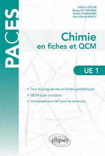 Chimie en fiches et QCM