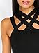 MakeMeChic Women's Sexy Cut Out Sleeveless Bodycon Cocktail Party Dress