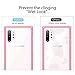 TiMOVO Cover Compatible with Galaxy Note 10 Plus Case/Galaxy Note 10+ 5G Case, Slim PC Hard Panel + TPU Bumper Shockproof Case Fit Samsung Galaxy Note 10 Plus / 10+ 5G 6.8 inch 2019 - Pink