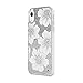 kate spade new york Hollyhock Clear Crystal Case for iPhone XR - Protective Phone Case with Crystal Gems