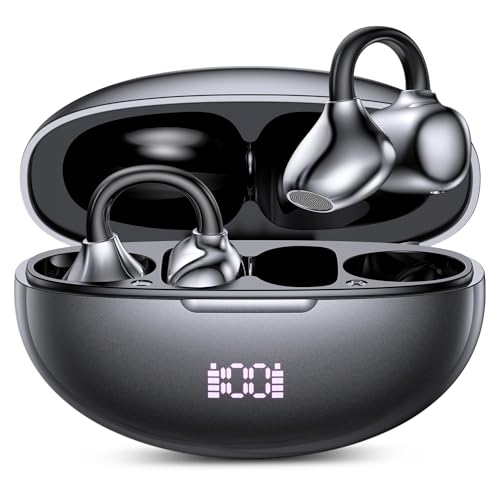 4-in-1 Latest AI Bluetooth Translation Earbuds, Real-time Translator of 164 languages; No subscription required; Powerful Bass & Full-Range Frequency Response, Premium Audio with Innovative Technology