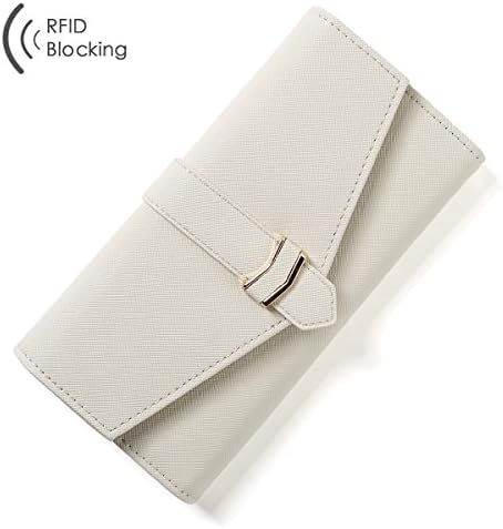Aoliner Women RFID Blocking Multi Card Organizer Wallets for women Clutch