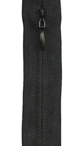 Sullivans Invisible Make-A-Zipper Kit, 4-1/2 yards, Black