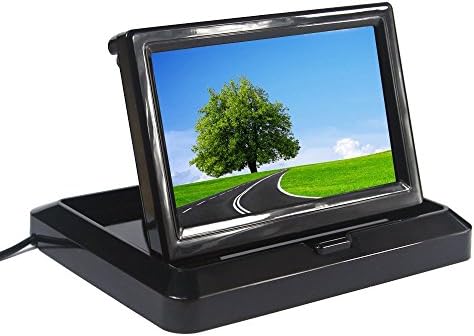 5 Inch Digital TFT LCD Color Car Rear View Monitor Screen for Parking Backup Camera, 16:9 High Definition 800 X480 Pixel