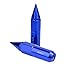 Rupse 20pcs M12x1.5 7075 Aluminum Spiked Lug Nuts Extended Tuner Wheels/Rims For Honda,Mitsubishi,Toyota, Mazda, Subaru etc (Blue-2)