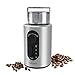 Homgeek Coffee Grinder, 200W Electric Spice Grinder for Dry Spices Nuts Seeds with Grind Size and Cup Selection, Stainless Steel Blades, Removable Bowl, Cleaning Brush Included
