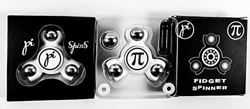 Pi Spins White Mini Spinner