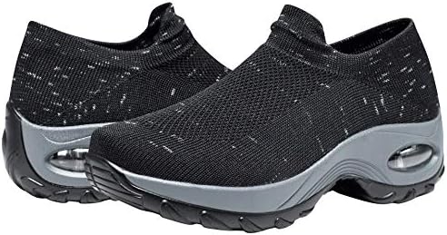 GZTEESER Womens Slip on Sneaker Comfortable Walking Shoe