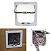 CEESC Cat Door for Windows & Sliding Glass Door (Outer Size 7.5