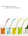 OHOCO Stainless Steel Metal Drinking Straws with Flexible Silicone Tips - 10.5” Long x 8mm Wide for 30oz 20oz Tumblers, Set of 8 with 2 Cleaning Brushes 1 Portable Case