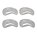 Aostek 4 Piece Eyebrow Shaping Stencil Eye Brow Grooming Template Makeup tool C1-C4