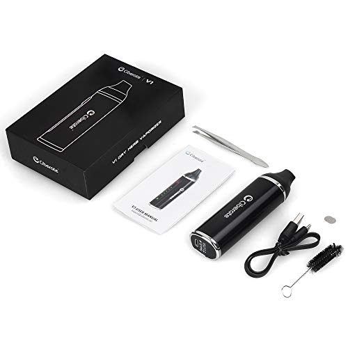 Ciberate Dry Herb Vaporizer Pen, Large Ceramic Chamber, 2200mAh Battery, Smart 5 Temperature Control Settings, Innovative Yet Function Designed Herbal Vaporizer Portable, Pure Vapor No Nicotine - Image 7