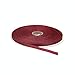 Topenca Supplies 1/4 Inches x 50 Yards Double Face Solid Grosgrain Ribbon Roll, Burgundy
