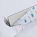 KES Self Adhesive Hooks Rail STAINLESS STEEL 6-Hook Rack Bath Towel Hook Sticky Bathroom Kitchen Towel Multi Hanger Brushed Finish, A7060H6