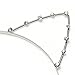 ReNext Crystal Pearl Shot In Cat Ears Child/Adult Hair Bands, Silver