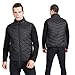 UTUZHE Heated Vest for Men by Power Bank Fishing Hunting Clothes for Men Outdoors