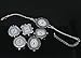 Souarts Mixed Quartz Watches Faces Decorative Pattern Pack of 5pcs