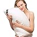 C&W Hypoallergenic Goose Feather Down Bed Pillow, 100% Cotton Fabric 600 Thread Count,Bedding Standard/Queen Size,20