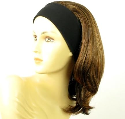 Headband Wig Woman Mid-long Smooth Chocolate Copper Wick Clear Ref: 627c Mady