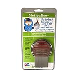 Meticulice Head Lice & Nit Comb for Head Lice Removal & Treatment ~ Piojos y liendres Peine para Head tratamiento de los piojos