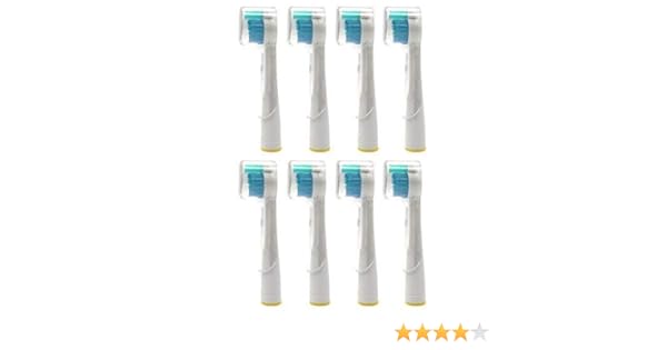 8 uds (2x4) de cabezales de recambio para cepillos de dientes con ...