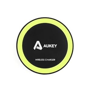 Aukey Qi充電パッド ワイヤレス 無接点充電パッド LC-M1(ブラック)