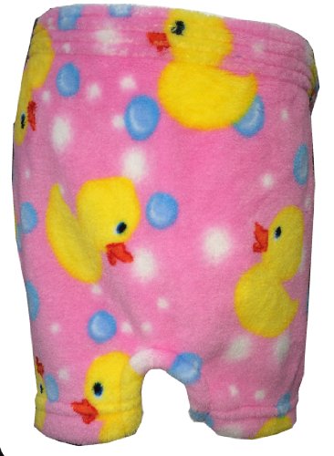 Fuzzy Furry Pink Rubber Duck Ducky 