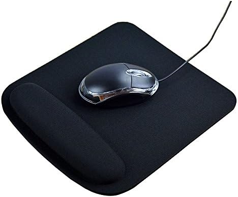 Balepha Comfort Mouse Pad with Wrist Support (Black)