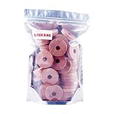 Cedar Space Cedar Rings for Hangers - 100% U.S Red Cedarwooden Blocks 50 Cedar Rings