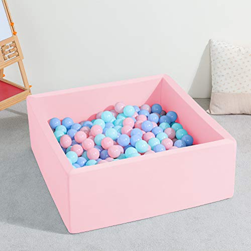 TRENDBOX Ball Pit Kids Ball Pit Memory Foam Ball Pit Square Ball Pits