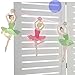 TINKSKY Ballet Dancer Banner Party Garland Bunting Banner for Wedding Bridal Shower Favors Decorations Party Supplies