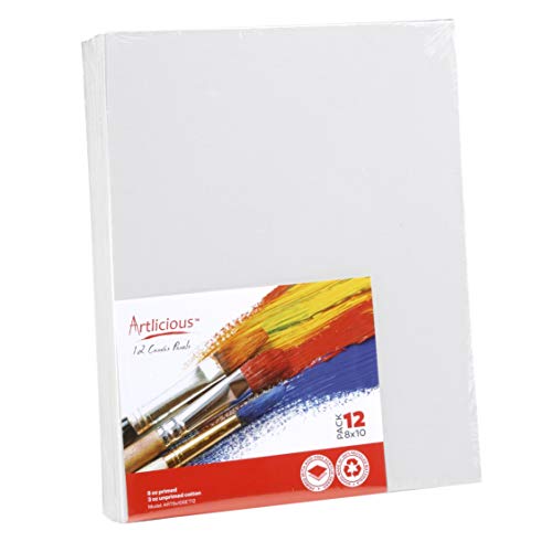 1 Artlicious+Canvas+Panels+12+Pack