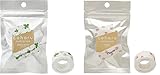 KING JIM Clover and Flower, set of two, coharu masking tape; for label printer TEPRA Lite
