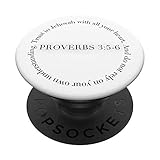 Bible verse - Christian accessory - Proverbs 3:5-6