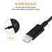 iPhone Charger, Sundix Extra Long Lightning Cable, 8 Pin Lightning to USB Cable Cord Compatible with iPhone 7/7 Plus/6s/6s Plus/6/6 Plus/5s/5c/5/SE, iPad/iPod (5Pack 10FT Black)