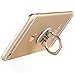 Ring for Phone, WizGear Universal Ring Holder Grip with Stand Holder for Any Smartphones and Device with 2 Base Mounts (Gold)