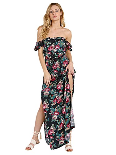 Auguste The Label Havana Nights Stevie Maxi Dress Vintage Heart