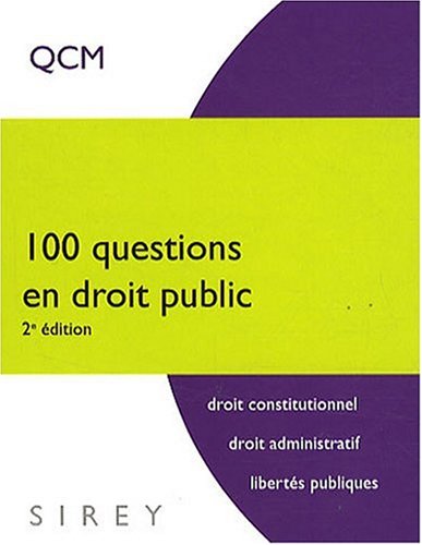 100 questions en droit public