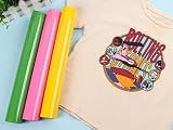 Lya Vinyl White HTV 12x10ft for Cricut Silhouette Iron On Vinyl Roll view 7